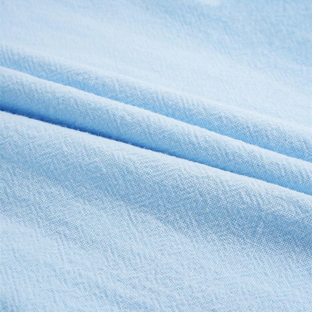 Men's Linen Shirt Summer Shirt Beach Wear Casual Shirt Button Up Shirt Plain Casual Daily Black White Pink Navy Blue Long Sleeve Lapel Spring & Summer Clothing Apparel