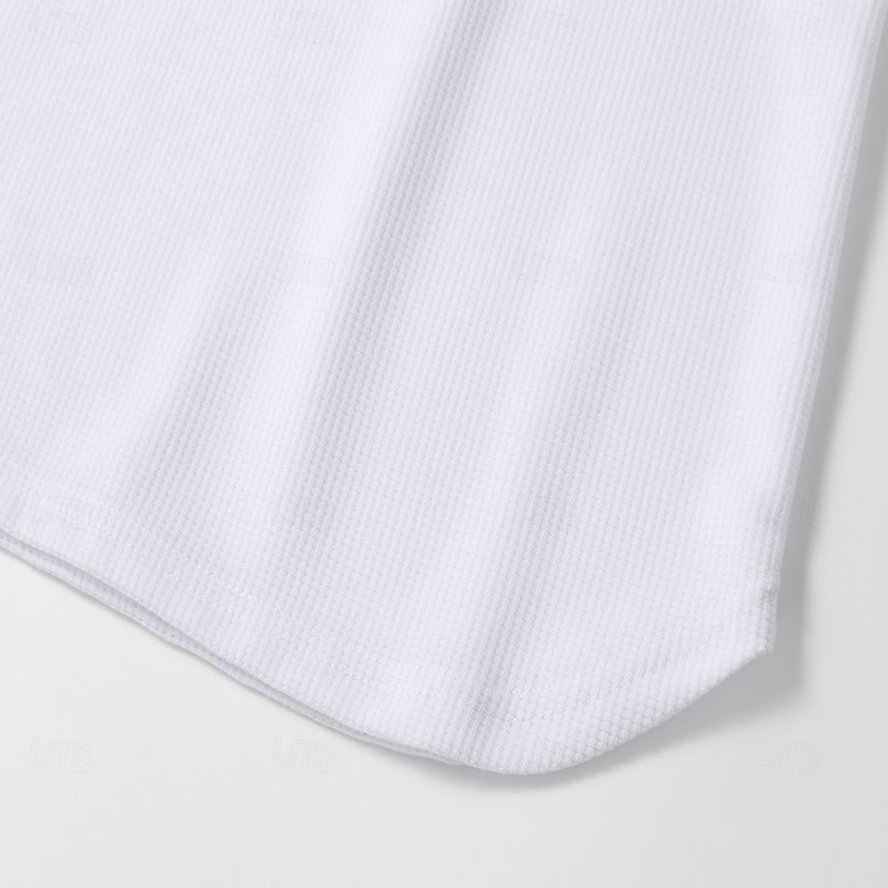 Men's Waffle Tank Top Tank Top Vest Undershirt Sleeveless Shirt Plain V Neck Street Casual Sleeveless Clothing Apparel Fashion Classic Comfortable Big and Tall