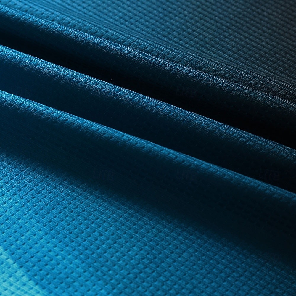 Men's Graphic Prints Geometry Waffle Polo Shirts Polo Shirts Short Sleeve Polo Shirts Turndown Casual Going out Print Yellow Blue Purple