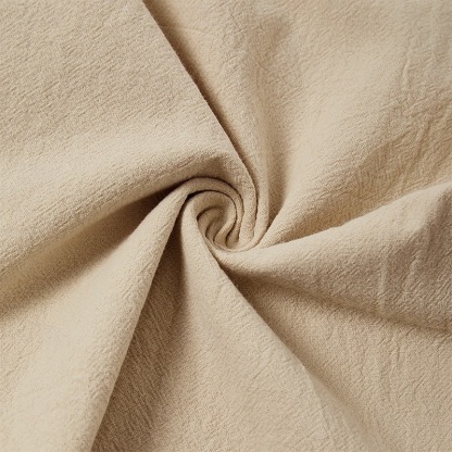 Men's Linen Pants Trousers Summer Pants Beach Pants Drawstring Elastic Waist Straight Leg Plain Comfort Breathable Casual Daily Holiday Fashion Classic Style Light Khaki Black