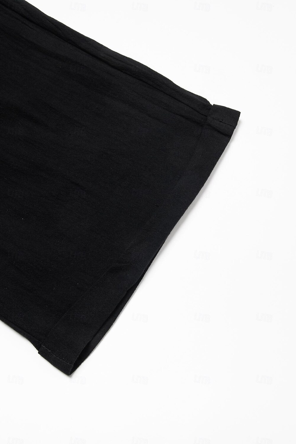 Men's Shorts Linen Shorts Summer Shorts Pleated Shorts Pocket Pleats Straight Leg Plain Comfort Breathable Short Casual Daily Holiday Linen Cotton Blend Fashion Designer Black White