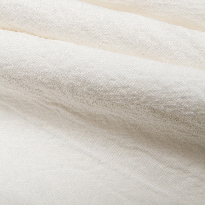 Men's Shorts Summer Shorts Beach Shorts Baggy Shorts Drawstring Elastic Waist Straight Leg Plain Comfort Breathable Short Outdoor Casual Daily Classic Style Retro Vintage Black White Micro-elastic