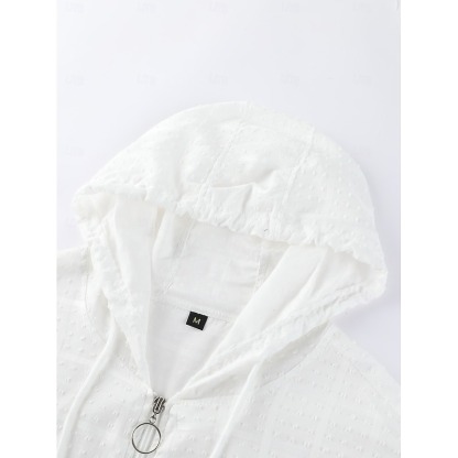 100% Cotton Men's Tank Top Zip Up Hoodies Sleeveless Hoodie Floral Grid Plaid Hooded Vacation Casual Sleeveless Drawstring Clothing Apparel Fashion Casual Breathable Comfortable Tank Top