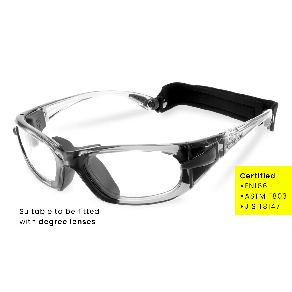 [PRE-ORDER] PROGEAR® Eyeguard Goggles - Gray Transparent