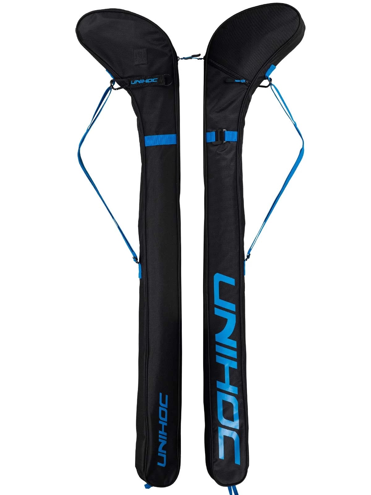 UNIHOC Stick Bag COLOR LINE Black/Blue (Senior)