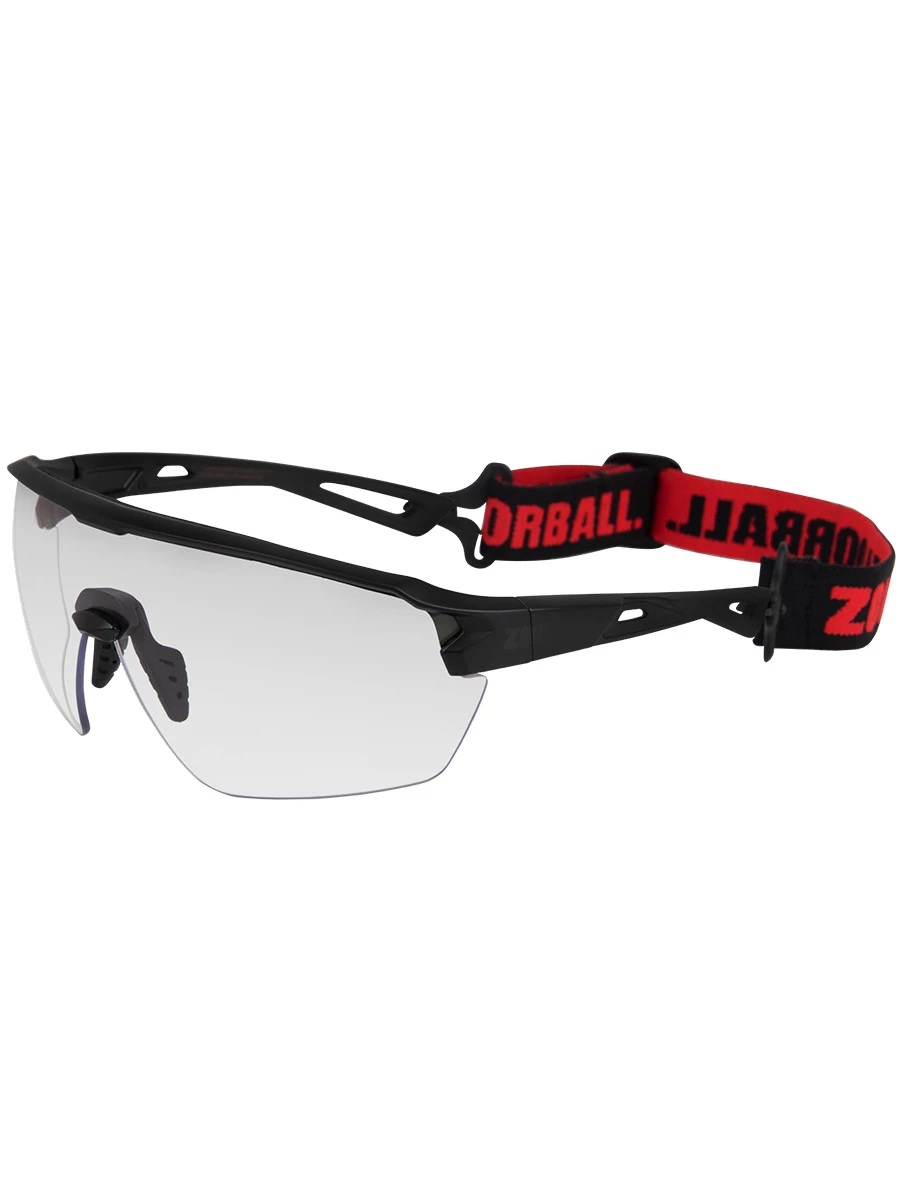 ZONE Floorball Goggles NEXT LEVEL Black/Red