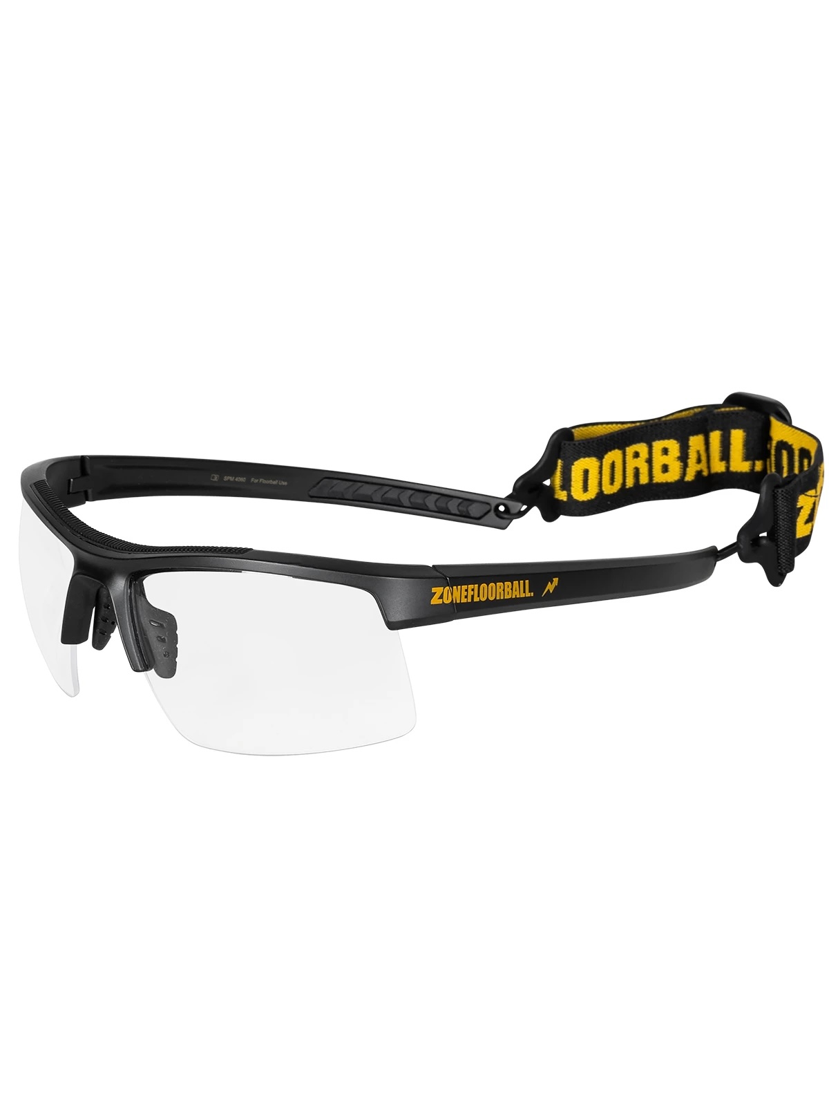 ZONE Floorball Goggles PROTECTOR Black/Gold (Senior)