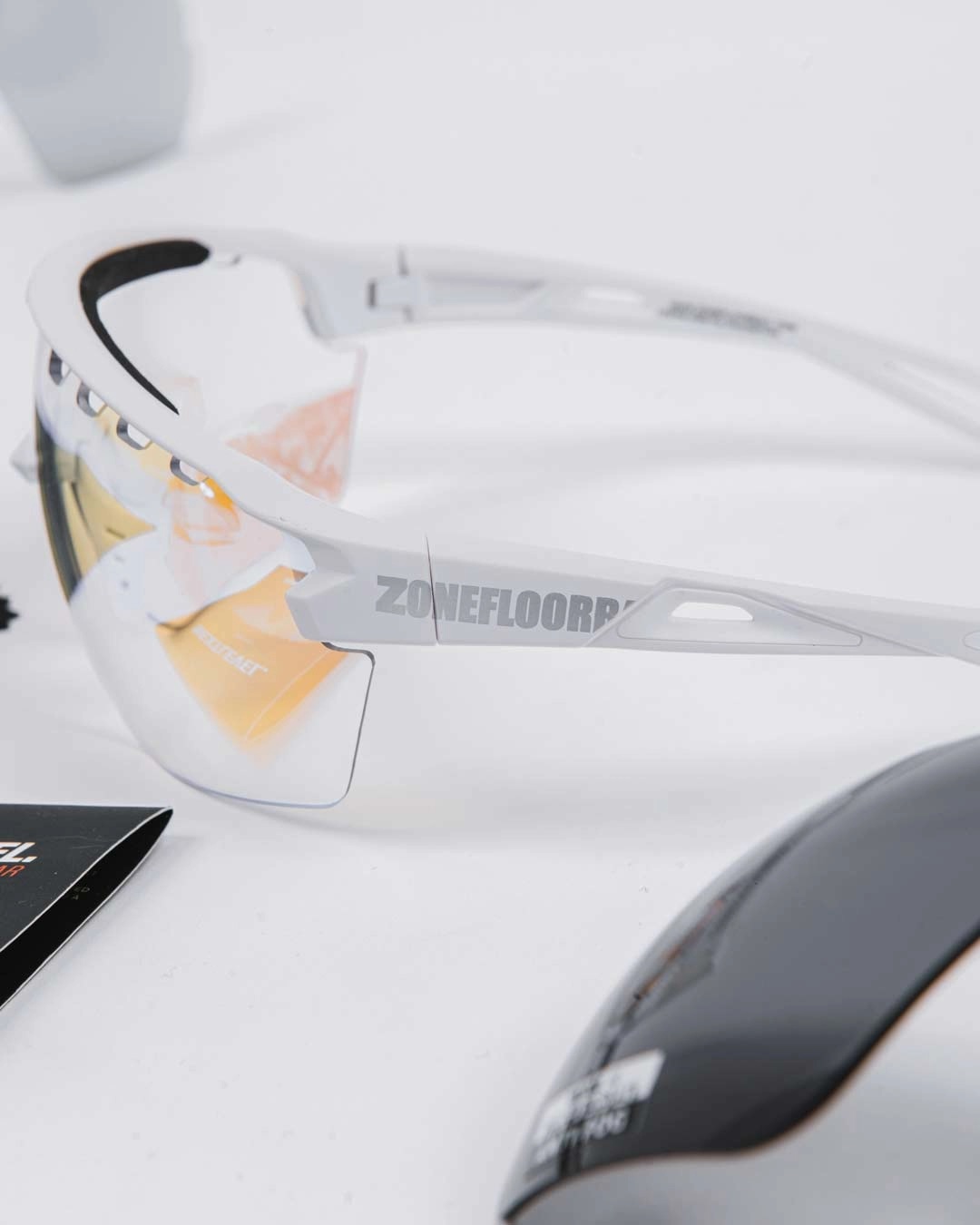 ZONE Floorball Goggles NEXT LEVEL White
