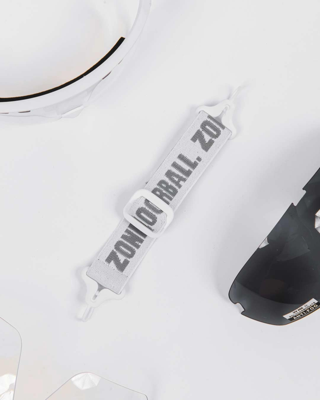 ZONE Floorball Goggles NEXT LEVEL White