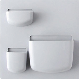 【超實用】素色牆面置物架