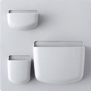 【超實用】素色牆面置物架