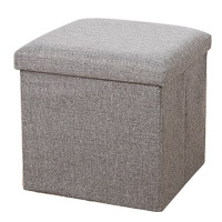 【官方站】布藝可折收納儲物凳