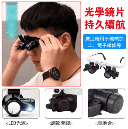 3種倍數LED放大鏡