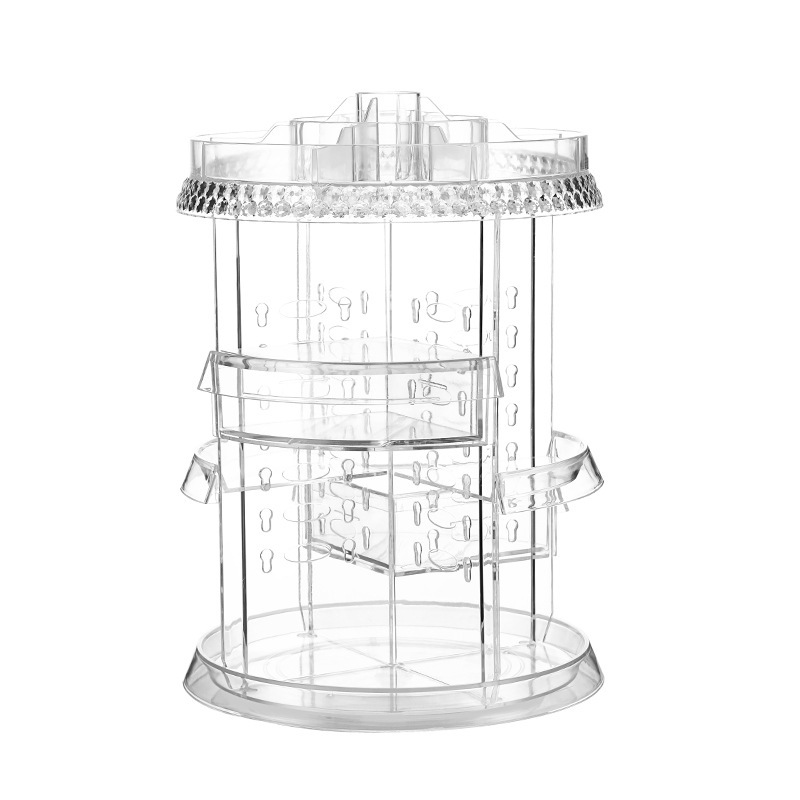 【官方站】旋轉化妝品案頭置物架