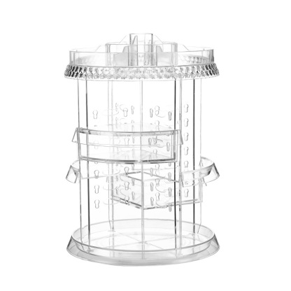 【官方站】旋轉化妝品案頭置物架