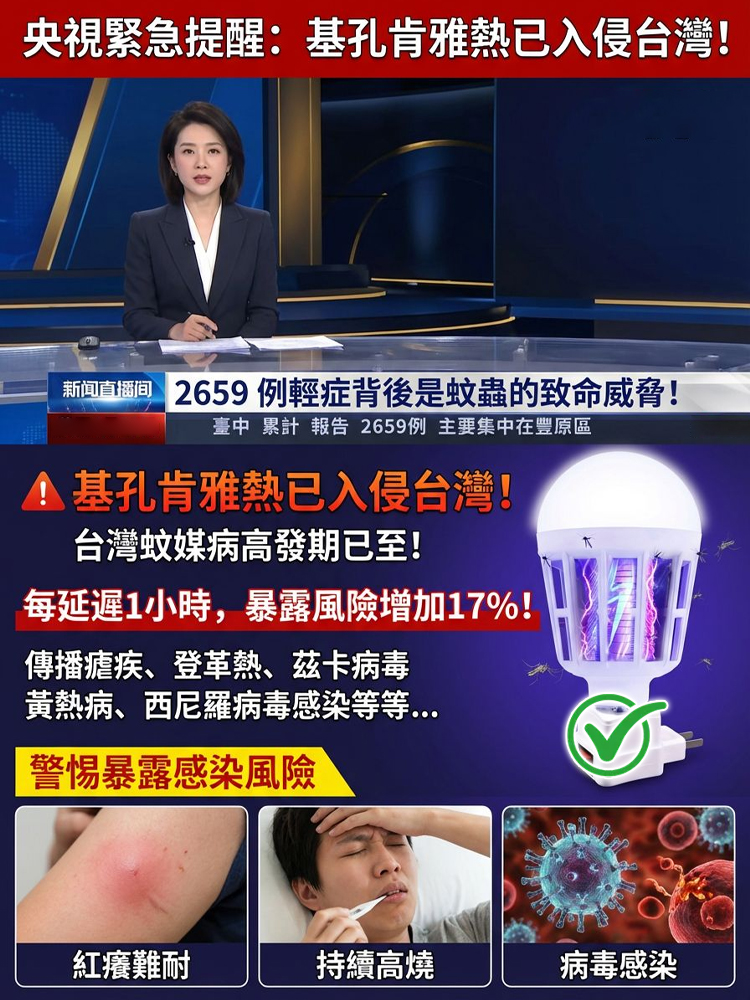 【2026最新黑科技滅蚊燈！全屋0蚊蠅！】LED強效滅蚊燈丨物理滅蚊燈丨仿生紫光誘蚊丨全屋0蚊蠅丨省電無毒丨適用嬰幼兒家庭丨30天只用1度電丨讓10萬台灣家庭告別蚊子噩夢