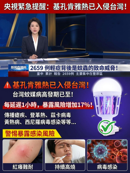 【2026最新黑科技滅蚊燈！全屋0蚊蠅！】LED強效滅蚊燈丨物理滅蚊燈丨仿生紫光誘蚊丨全屋0蚊蠅丨省電無毒丨適用嬰幼兒家庭丨30天只用1度電丨讓10萬台灣家庭告別蚊子噩夢