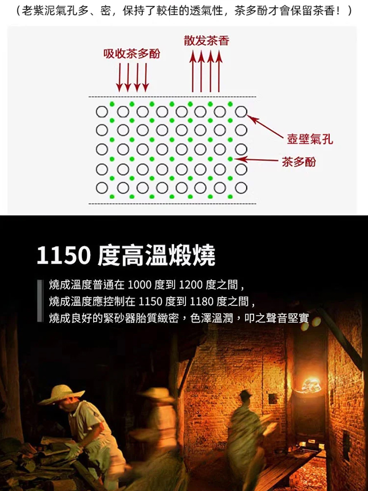 遇熱變色龍鳳呈祥紫砂壺