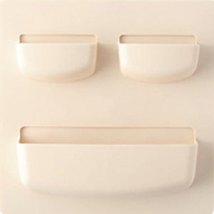 【超實用】素色牆面置物架