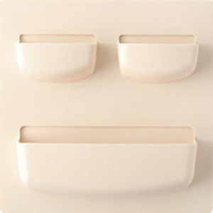 【超實用】素色牆面置物架