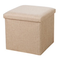 【官方站】布藝可折收納儲物凳