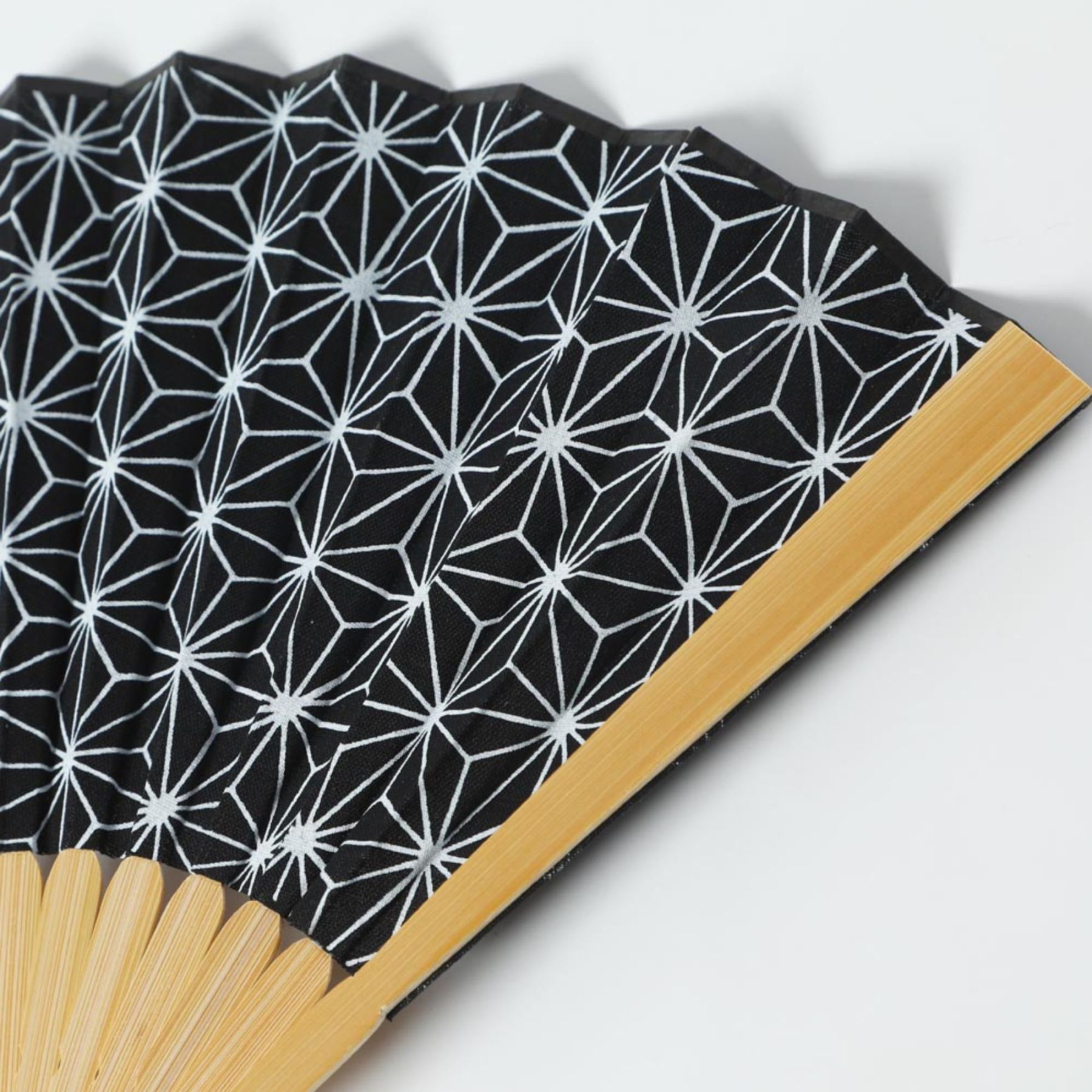 香り付麻製京扇子 - ゆず（柚子）/ひのき（檜）