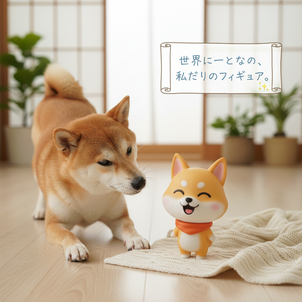 飼い主の特権！愛猫・愛犬の姿をカスタム3Dミニフィギュアに。仕事中も一緒に！