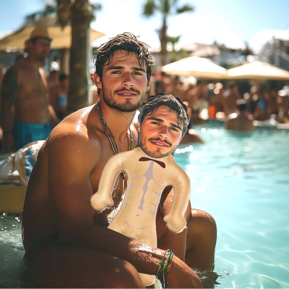 カスタム爆破人形パーソナライズされた新郎爆破人形面白いインフレータブル男プリント顔独身パーティーギフト用花嫁