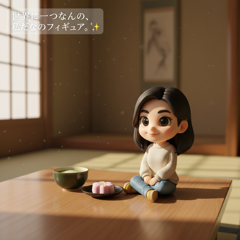 個性を重視したいあなたに！オフィスの主役は、あなただけのカスタム3Dミニフィギュア