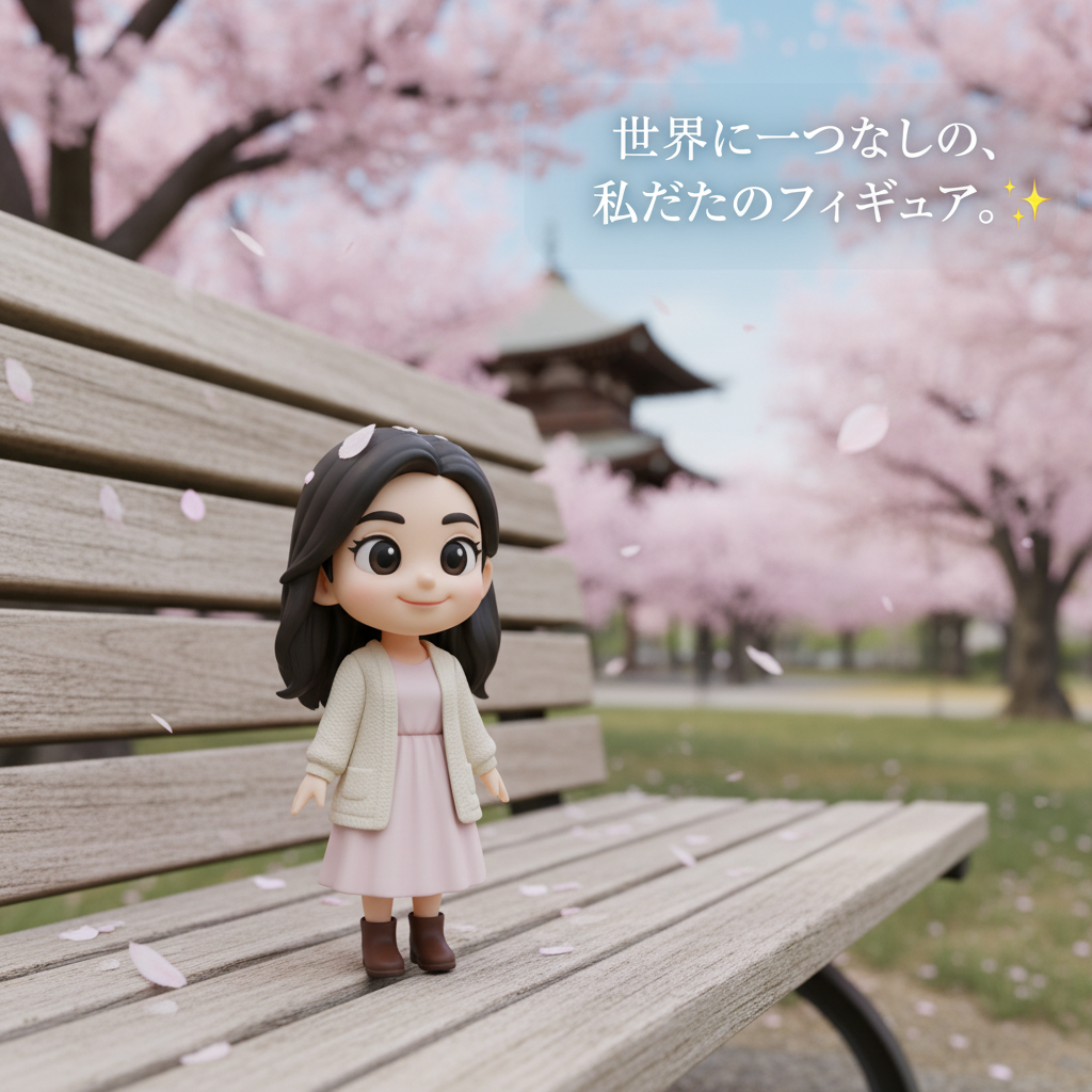 大人のシングルライフを彩る、デスクの小さな自分。カスタム3Dミニフィギュアの贈り物