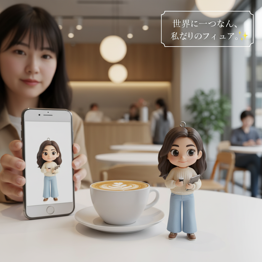 もう頑張れない…そんな時、デスクのカスタム3Dミニフィギュアを見れば、疲れも癒される