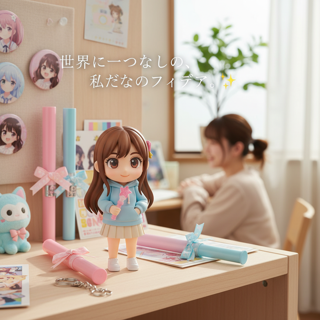 働く人の新しい相棒：写真から作るカスタム3Dミニフィギュア。デスクで一緒に“戦う”仲間