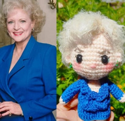 Custom Crochet Doll Handmade Crochet Dolls Grandmother Memorial Gift