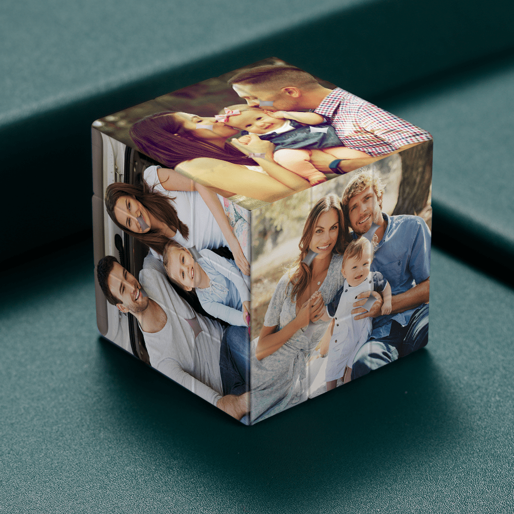 Family Gift Personalised Rubic's Cube Valentine's Gifts