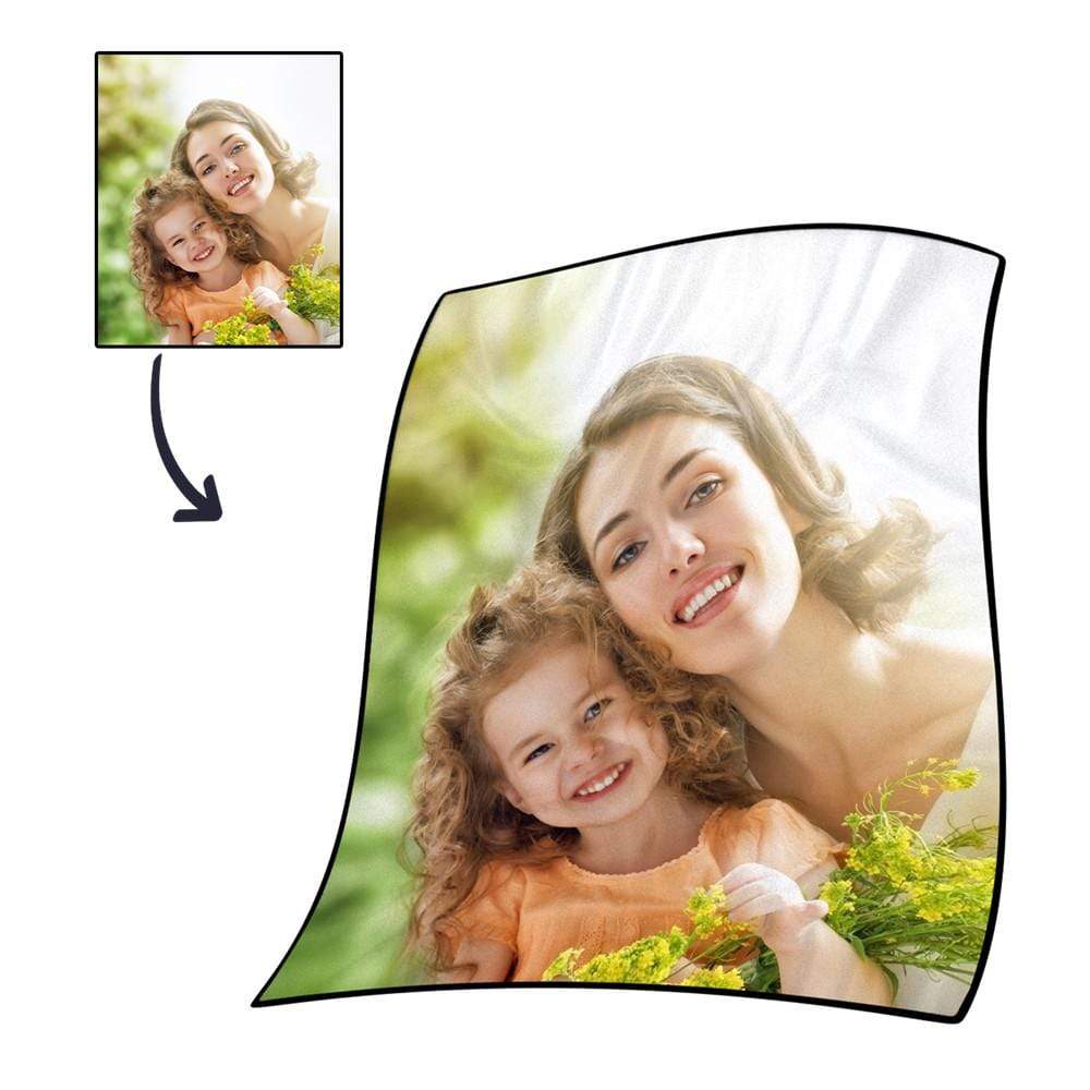 Blanket with Picture Best Gift for Mum Fleece Blanket