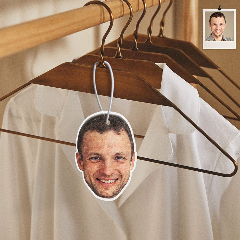 Custom Air Freshener with Your Face Rearview Mirror Ornament Air Freshener Gifts