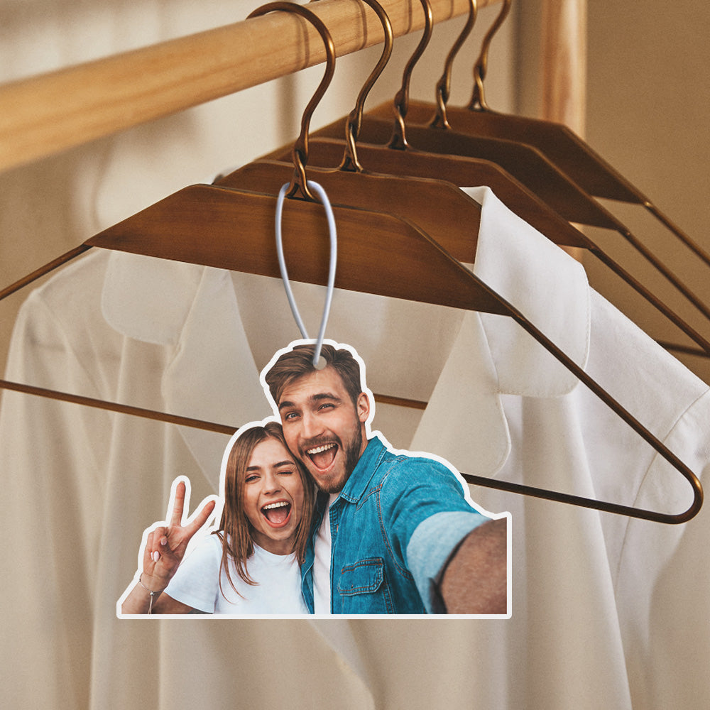 Picture Air Freshener Custom Car Air Freshener Rearview Mirror Ornament 3PCS Air Freshener Valentine's Day Gifts