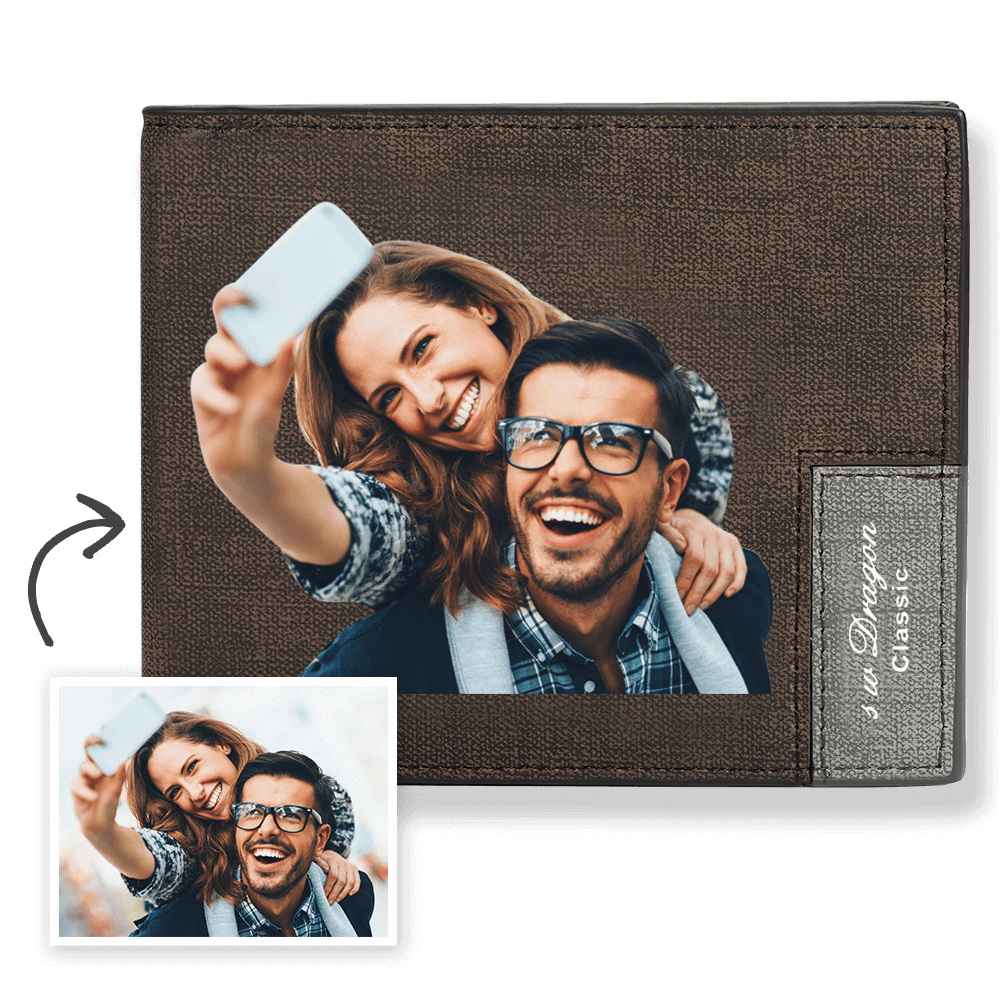 Picture Wallet Anniversary Gift For Him