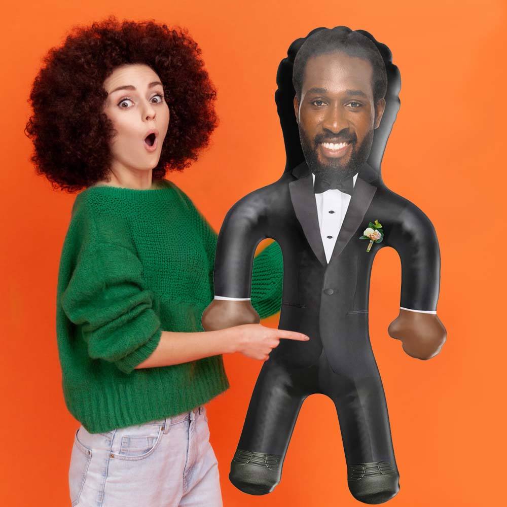 Personalized Groom Blow Up Dolls Unique Wedding Gifts Bachelorette Party Decor