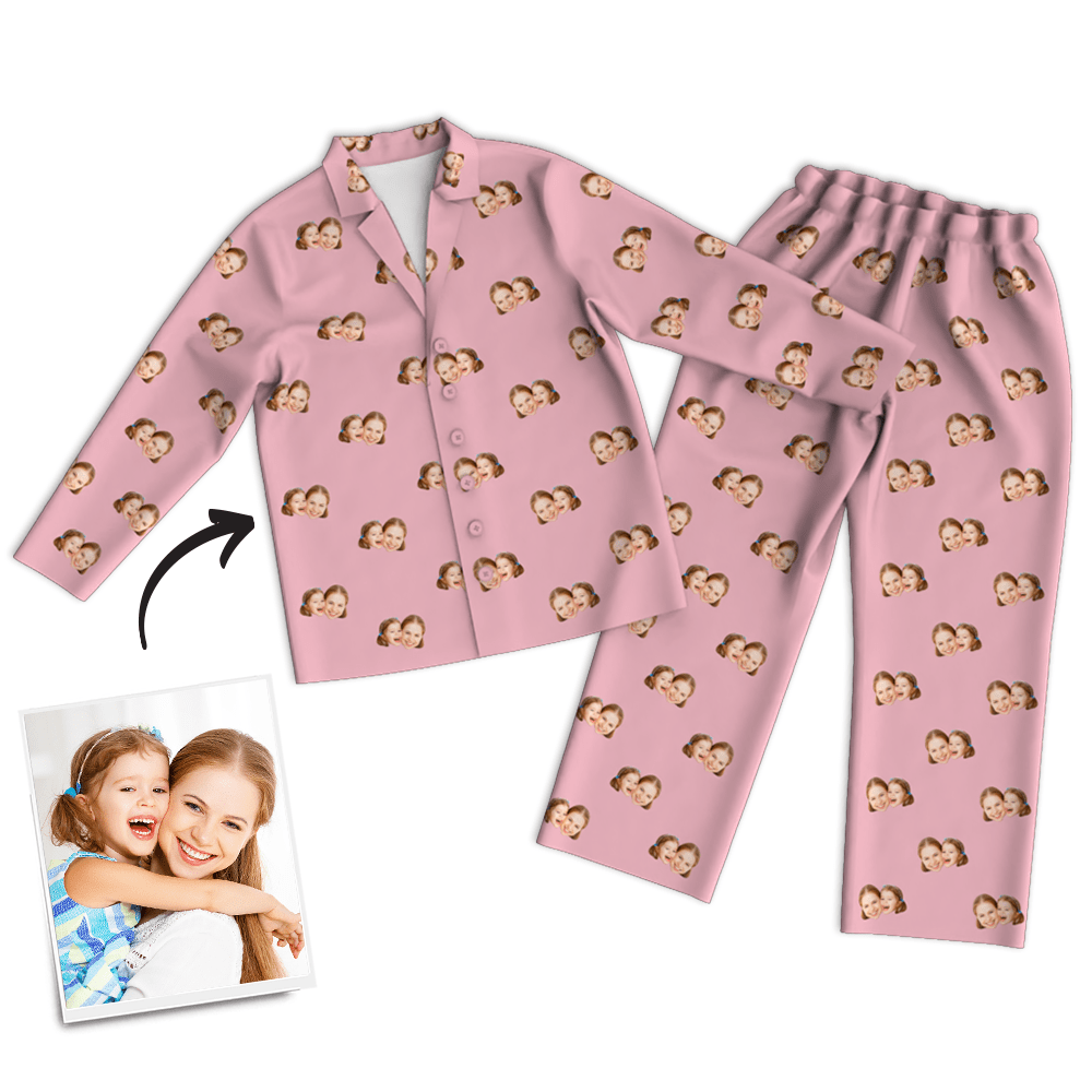 Custom Face Pajamas Personalized Pyjamas Gifts For Mums