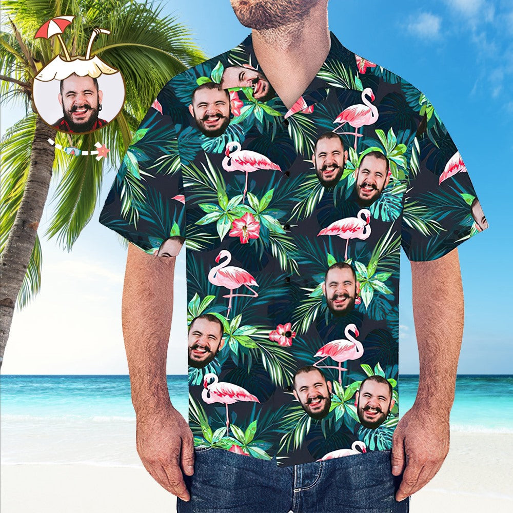 Custom Hawaiian Shirt With Face Gifts for Beach Party Gifts for Men Multiple Styles