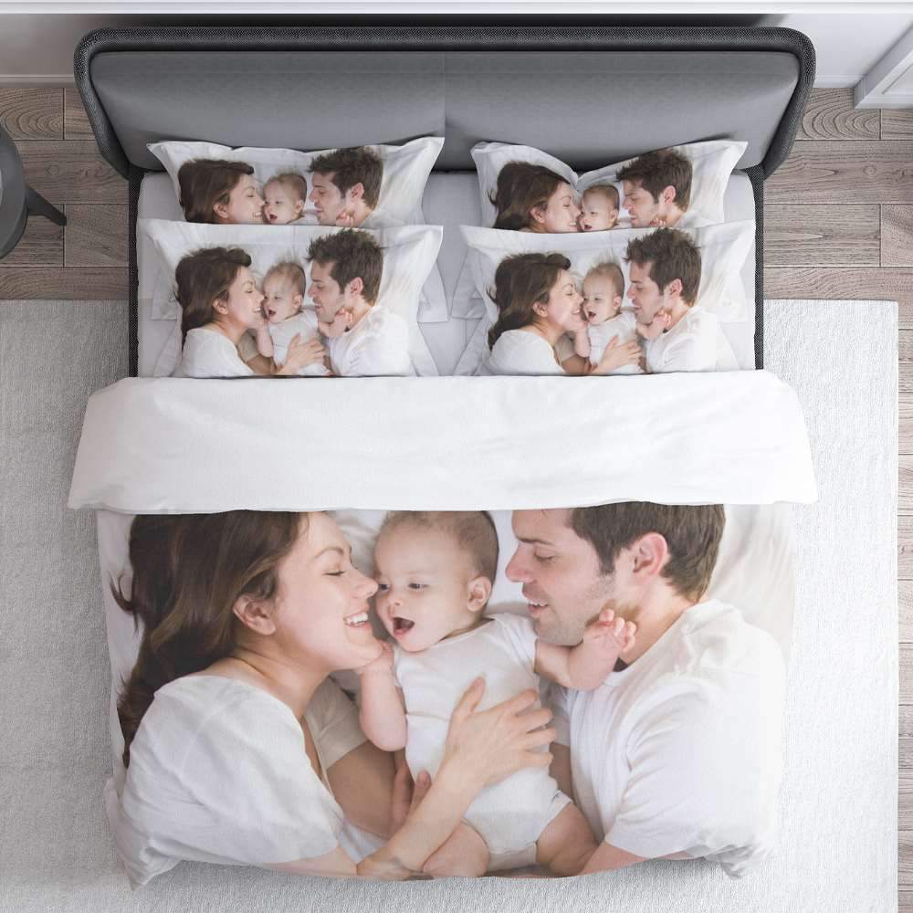 Custom Pillow Cases Custom Bedding For Family