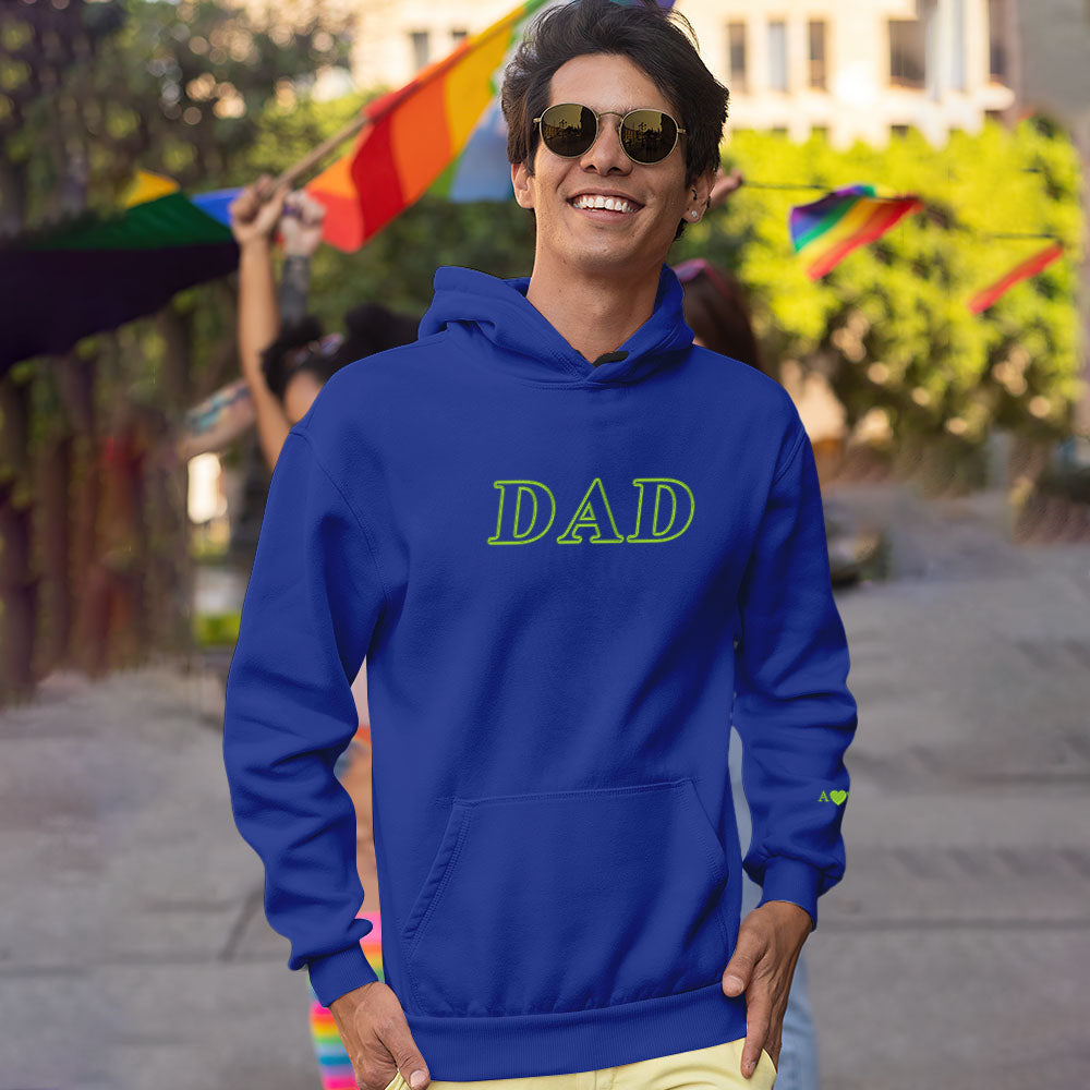 Custom Engraved Hooded Sweater Creative Embroidery Fashion Gifts