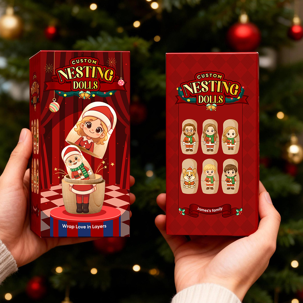 Custom Exclusive Packaging for Nesting Dolls