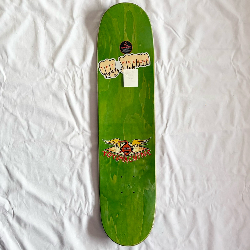 Toy Machine “Plain Jar” 7.75” x 31.37” Axel Cruysberghs Pro Model Skateboard Deck-Halfpiped 