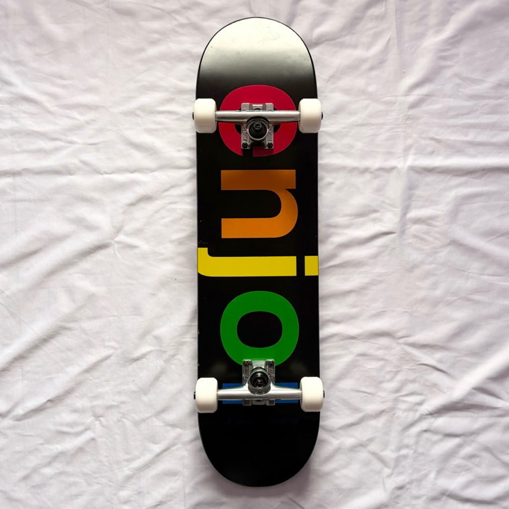 Enjoi “Alphabet” 8.0” Custom Skateboard Complete