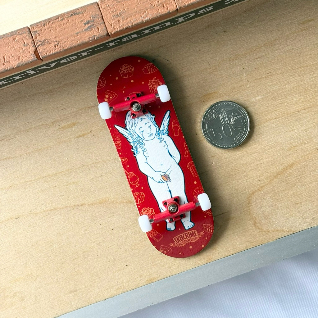 Sk8crime “Angel” 32mm Fingerboard Complete