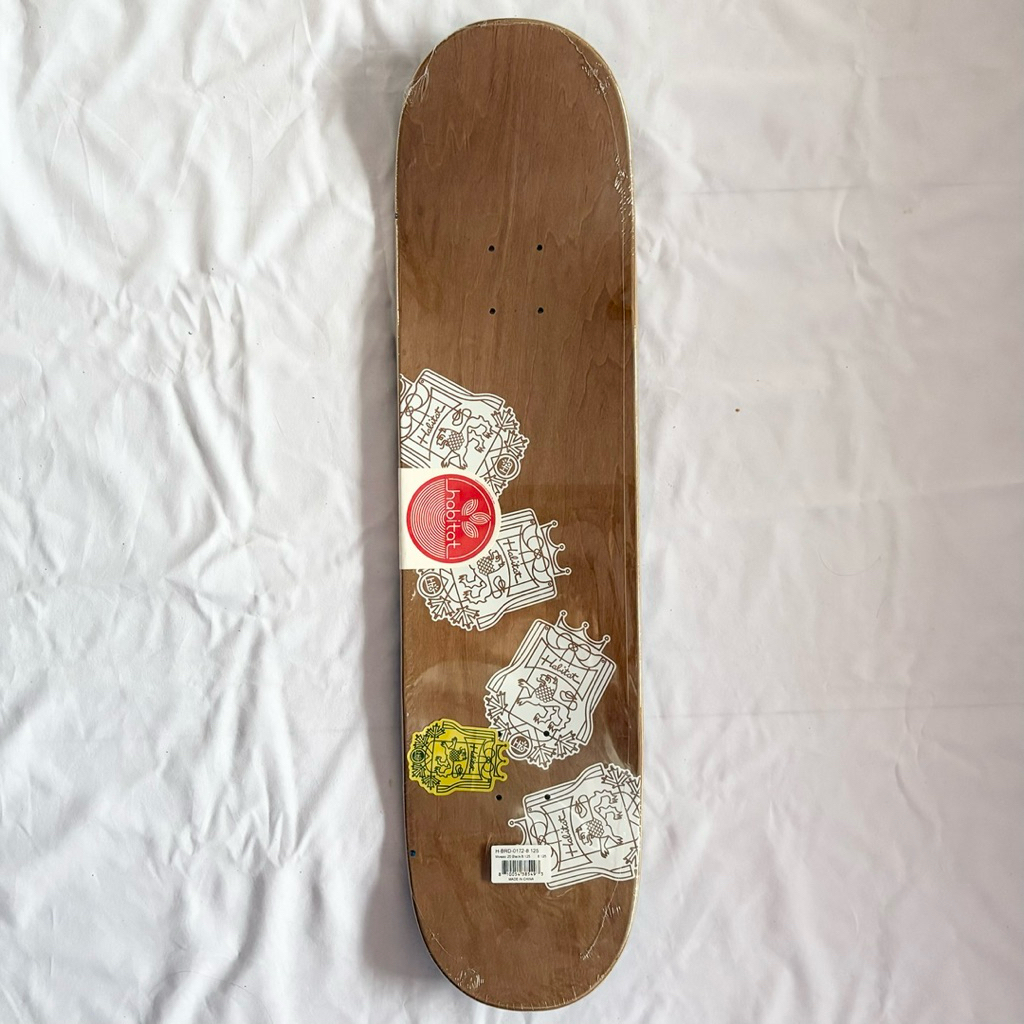 Habitat “Mosaic” 8.125” x 31.75” Skateboard Deck-Halfpiped 