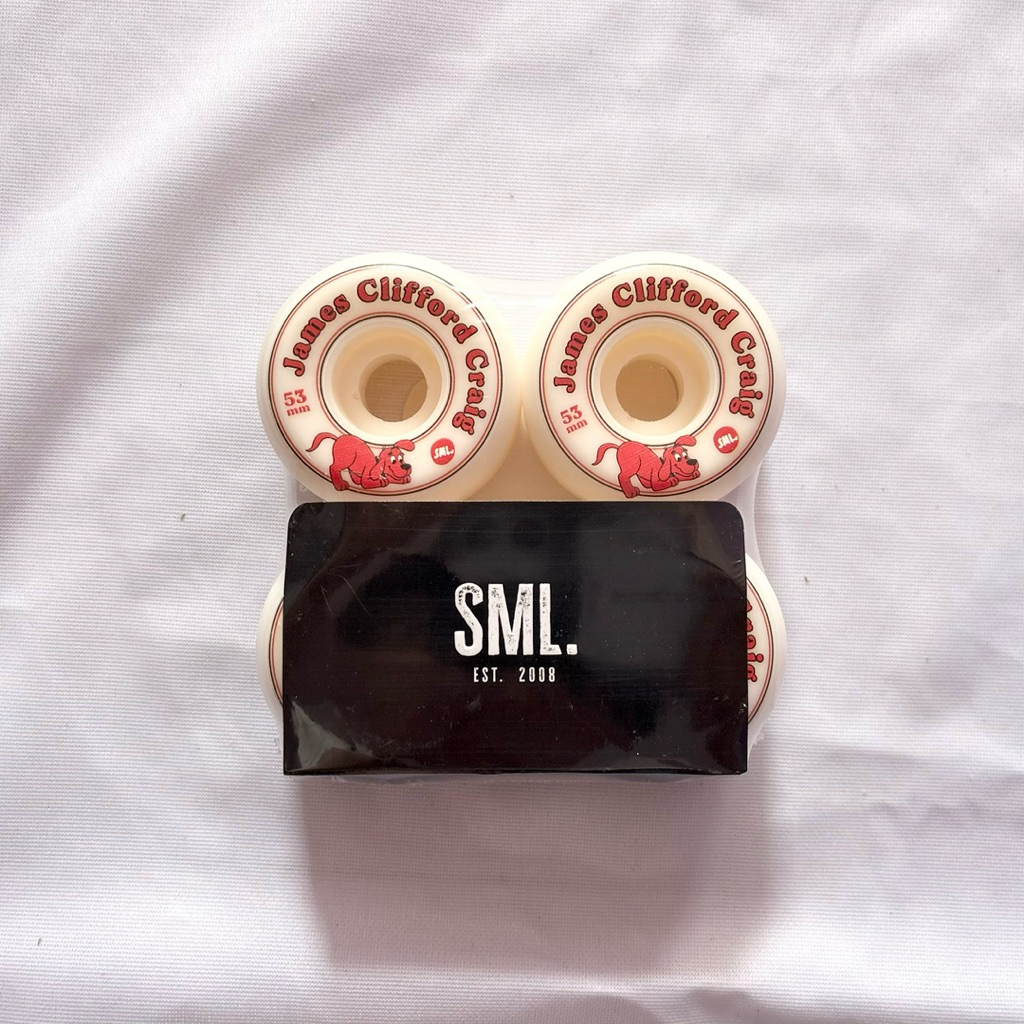SML “Dog” 53mm 99a Conical Shape James Clifford Craig Model AG Formula Skateboard Wheels