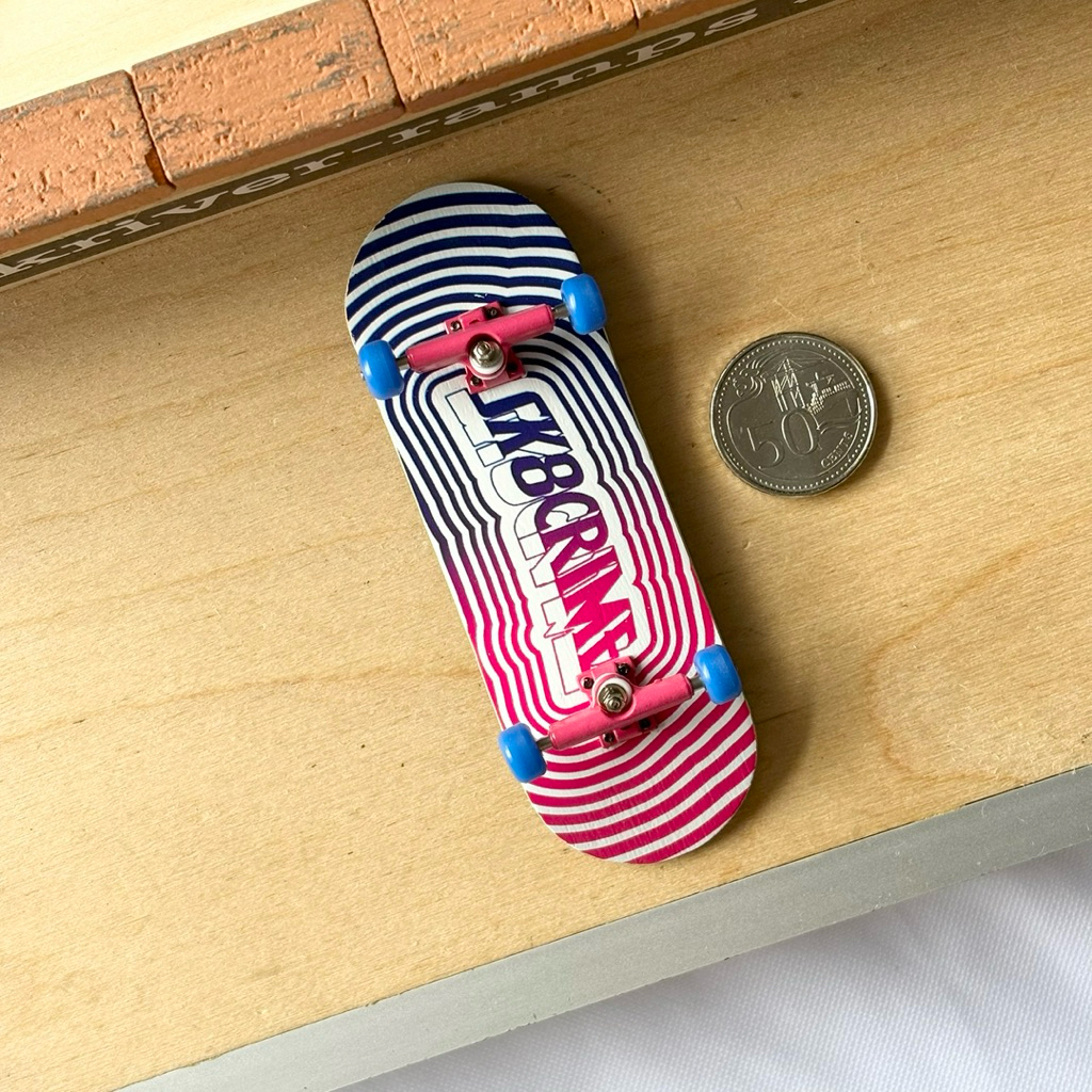 Sk8crime “Seismic” 32mm Fingerboard Complete